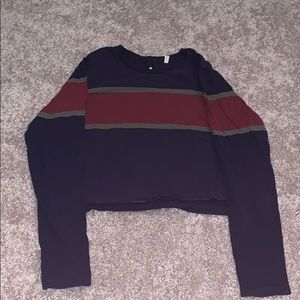 Pacsun long sleeved crop top